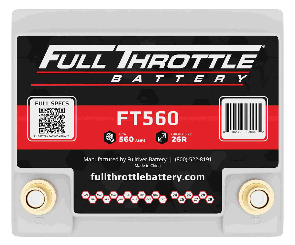 Full Throttle Agm Grp 26r - Fullriver FT560