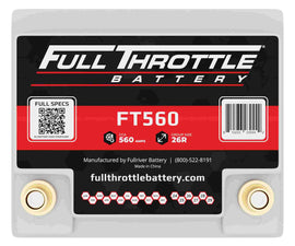 Full Throttle Agm Grp 26r - Fullriver FT560