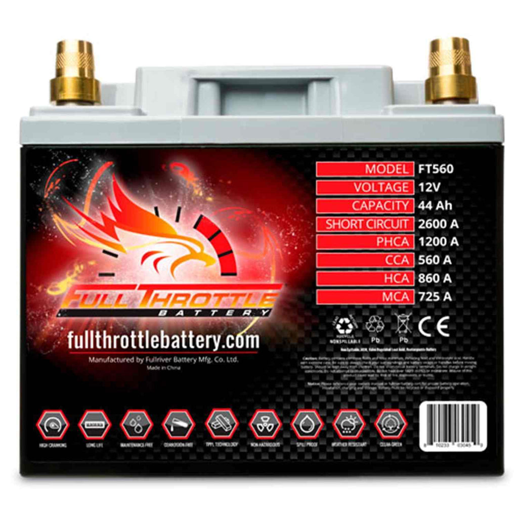 Full Throttle Agm Grp 26r - Fullriver FT560