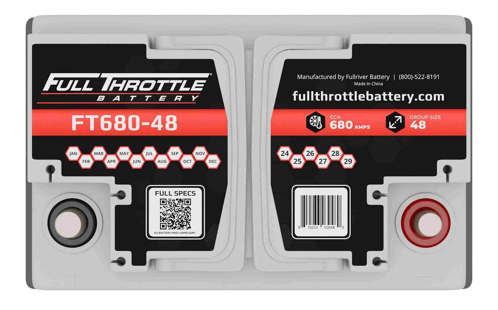 Full Throttle Agm Grp 48/L3/H6 - Fullriver FT680-48