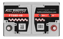Full Throttle Agm Grp 48/L3/H6 - Fullriver FT680-48