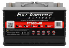 Load image into Gallery viewer, Full Throttle Agm Grp 48/L3/H6 - Fullriver FT680-48