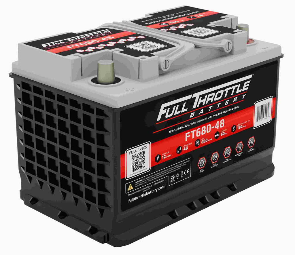 Full Throttle Agm Grp 48/L3/H6 - Fullriver FT680-48