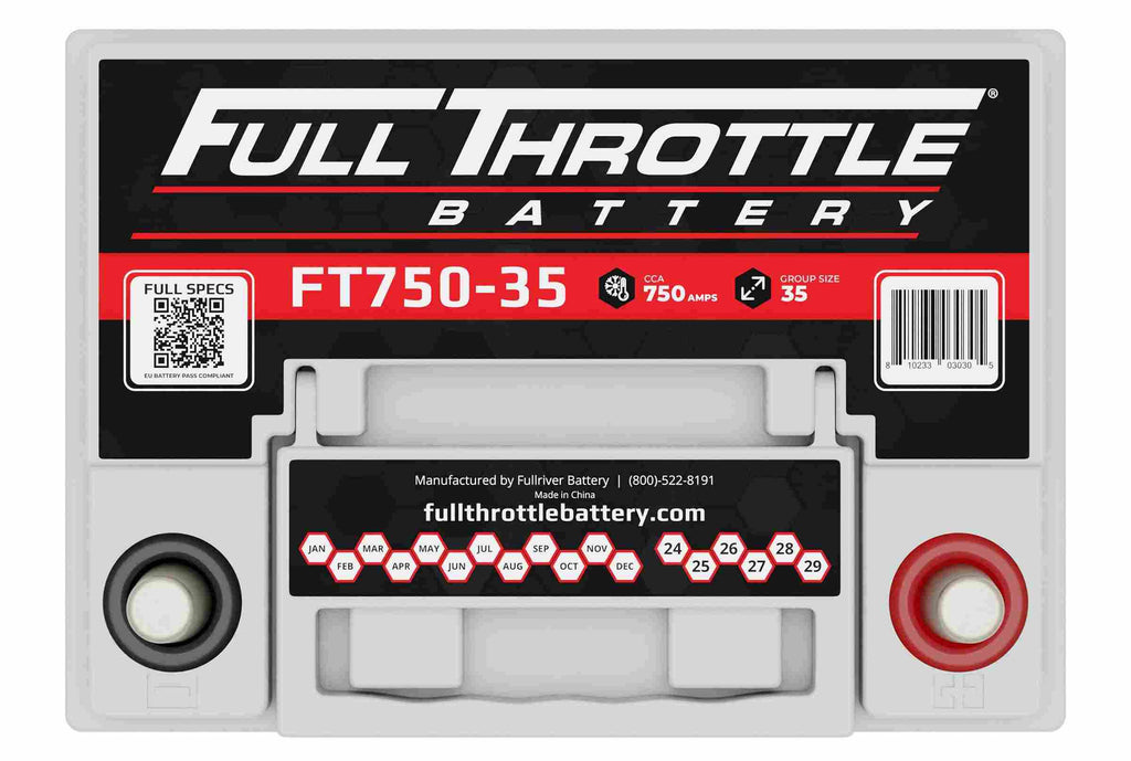 Full Throttle Agm Grp 35/34r - Fullriver FT750-35