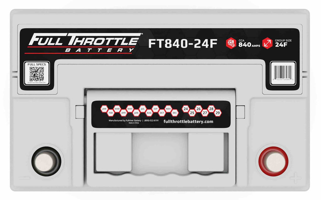 Full Throttle Battery - Fullriver FT840-24F