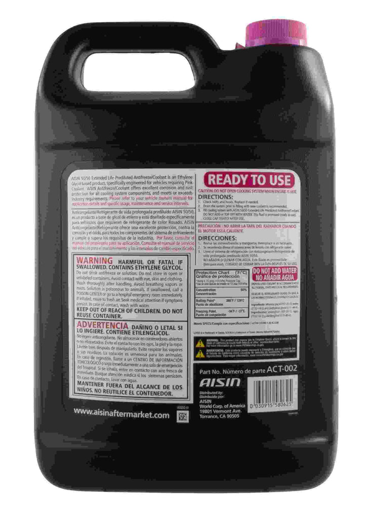 OE Formulated Engine Coolant   Antifreeze - Aisin ACT002
