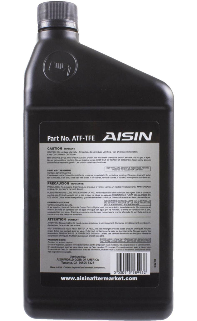 OE Formulated CVT Fluid - Aisin ATF-TFE