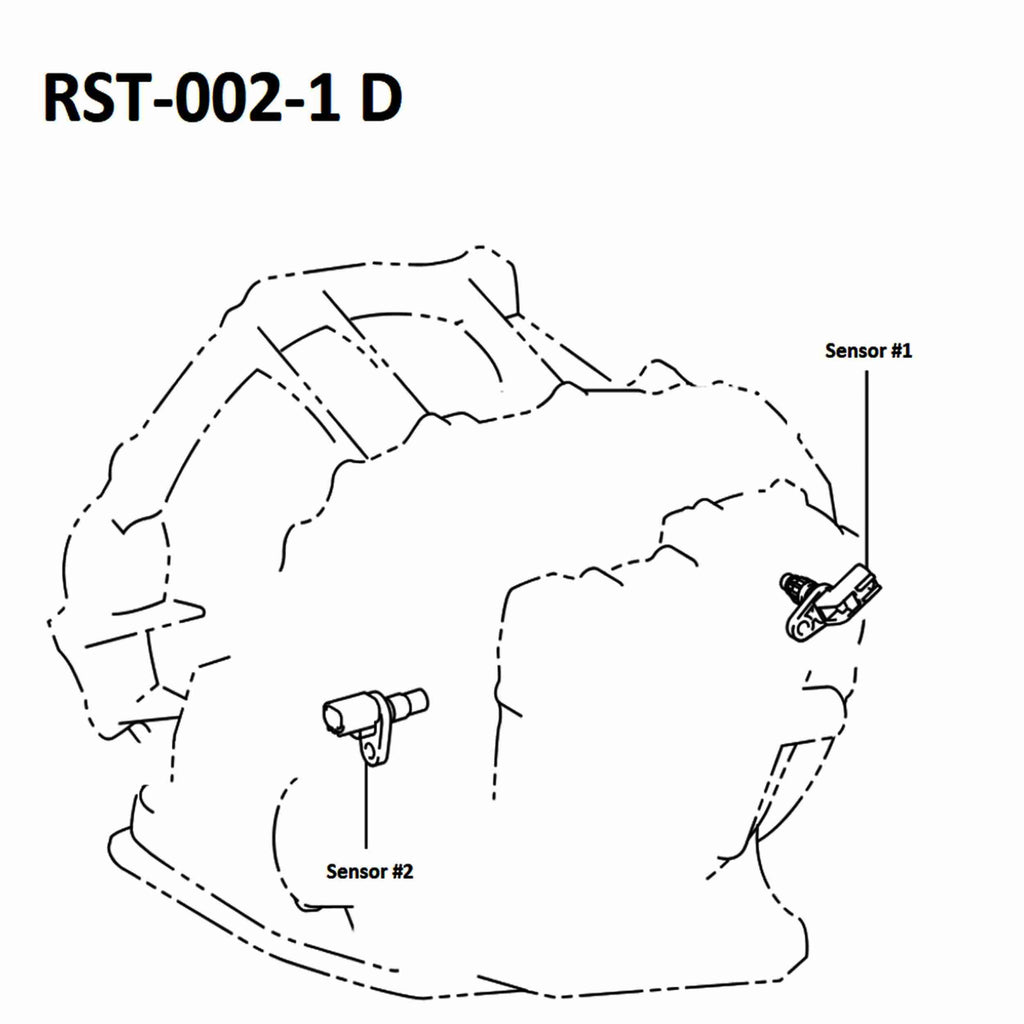 Automatic Transmission Revolution Sensor - Aisin RST-002-1