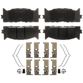Brake Pad Set, Front - A.C. Delco 14D1222CHF1