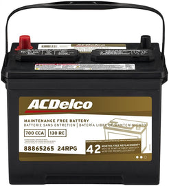 Gold BCI Group 24R Battery - A.C. Delco 24RPG