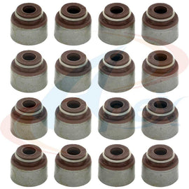 Engine Valve Stem Oil Seal Set, Intake and Exhaust - Apex Gasket AVS8055