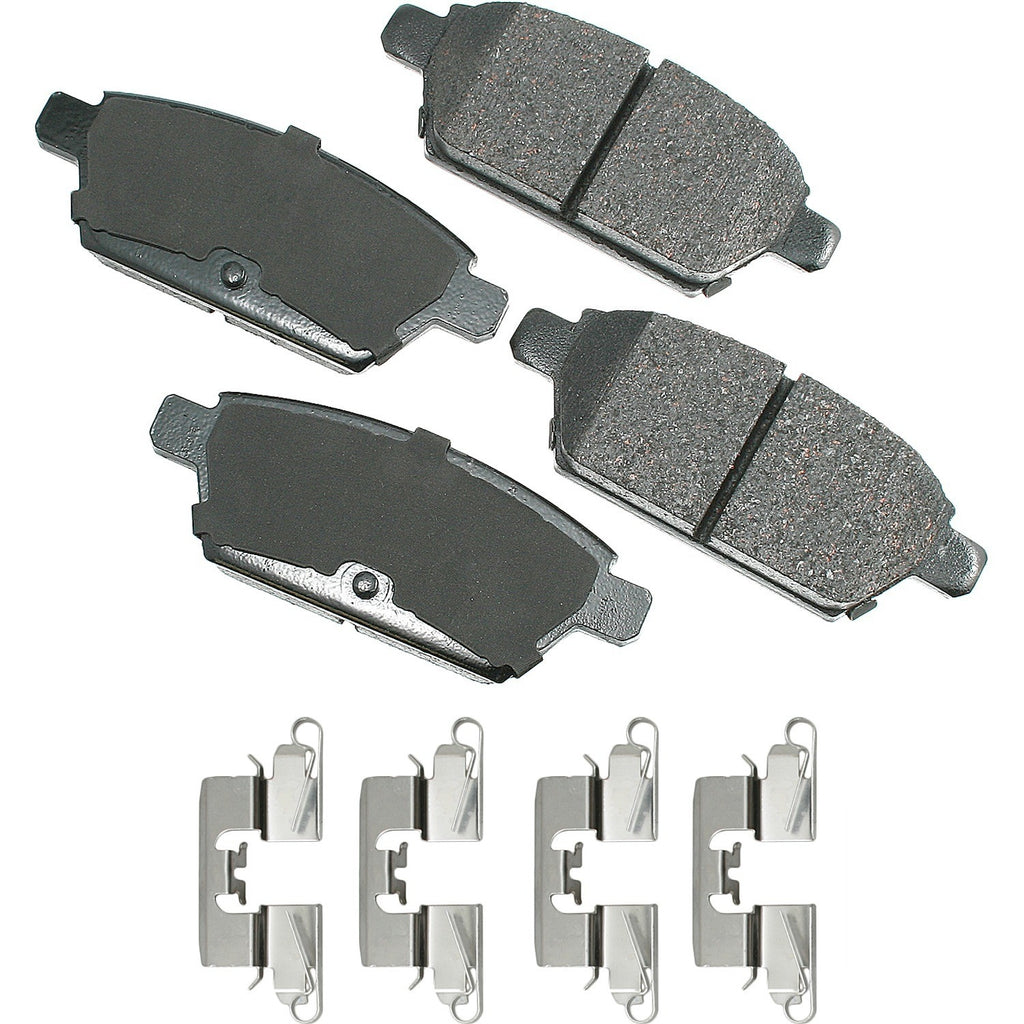 Brake Pad Set, Rear - Akebono ACT1161