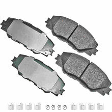 Load image into Gallery viewer, Akebono ProACT Ultra Premium Ceramic Disc Brake Pad Kit - Akebono ACT1211A