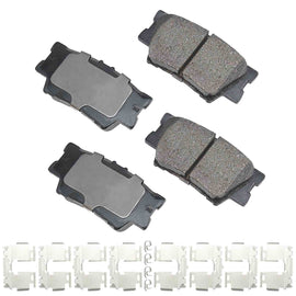 Brake Pad Set, Rear - Akebono ACT1212A