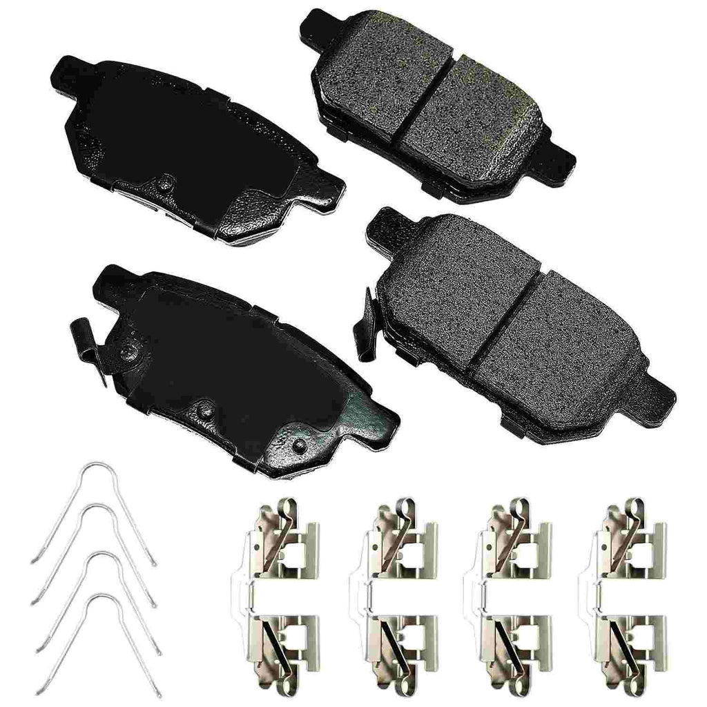 Akebono ProACT Ultra Premium Ceramic Disc Brake Pad Kit - Akebono ACT1354B