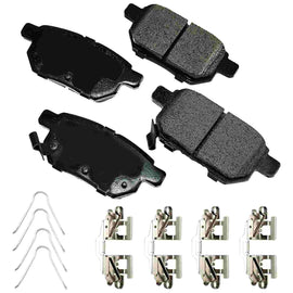 Akebono ProACT Ultra Premium Ceramic Disc Brake Pad Kit - Akebono ACT1354B