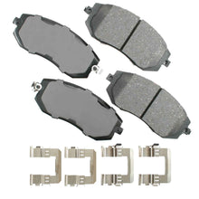 Load image into Gallery viewer, Akebono ProACT Ultra Premium Ceramic Disc Brake Pad Kit - Akebono ProACT ACT  1539