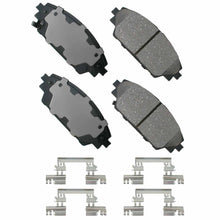 Load image into Gallery viewer, Akebono ProACT Ultra Premium Ceramic Disc Brake Pad Kit - Akebono ACT1728