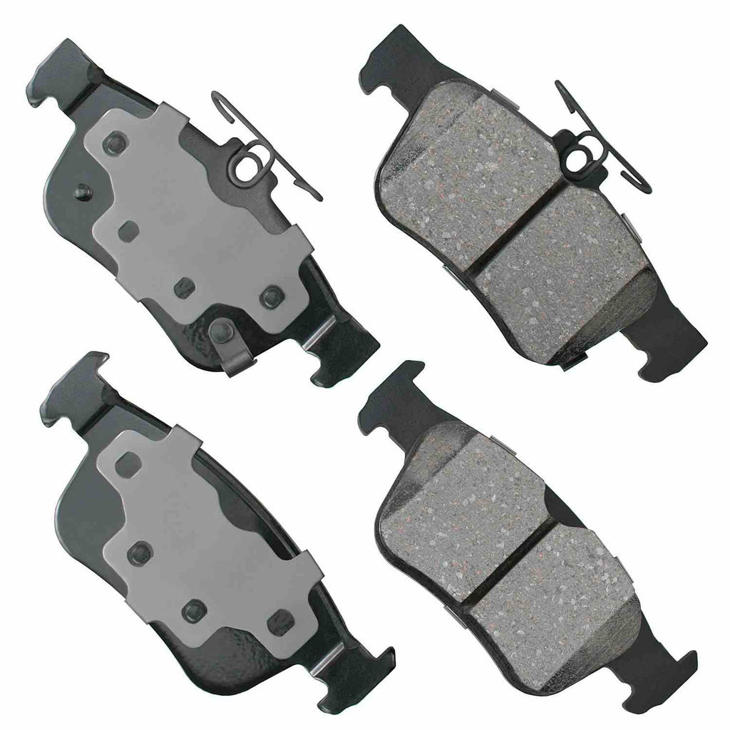 Akebono ProACT Ultra Premium Ceramic Disc Brake Pad Kit - Akebono ProACT ACT  1878