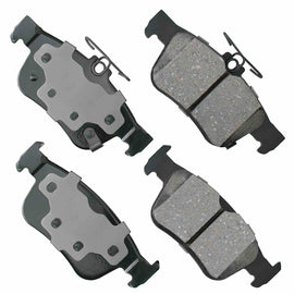 Akebono ProACT Ultra Premium Ceramic Disc Brake Pad Kit - Akebono ProACT ACT  1878