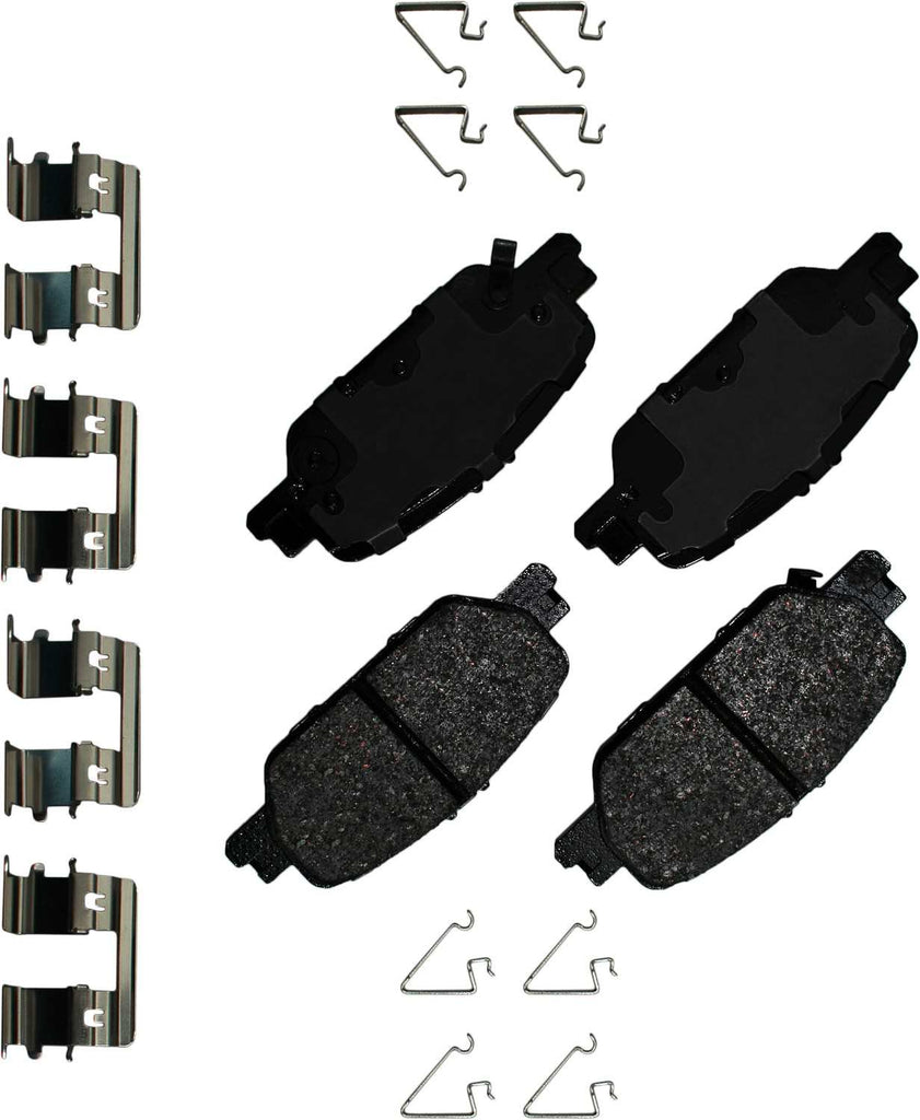 Akebono ProACT Ultra Premium Ceramic Disc Brake Pad Kit - Akebono ACT2037