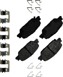 Akebono ProACT Ultra Premium Ceramic Disc Brake Pad Kit - Akebono ACT2037