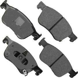Akebono ProACT Ultra Premium Ceramic Disc Brake Pad Kit - Akebono ACT2115