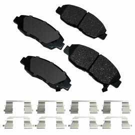 Akebono ProACT Ultra Premium Ceramic Disc Brake Pad Kit - Akebono ACT465D