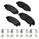 Akebono ProACT Ultra Premium Ceramic Disc Brake Pad Kit - Akebono ACT465D