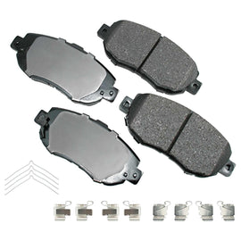Brake Pad Set, Front - Akebono ACT619A