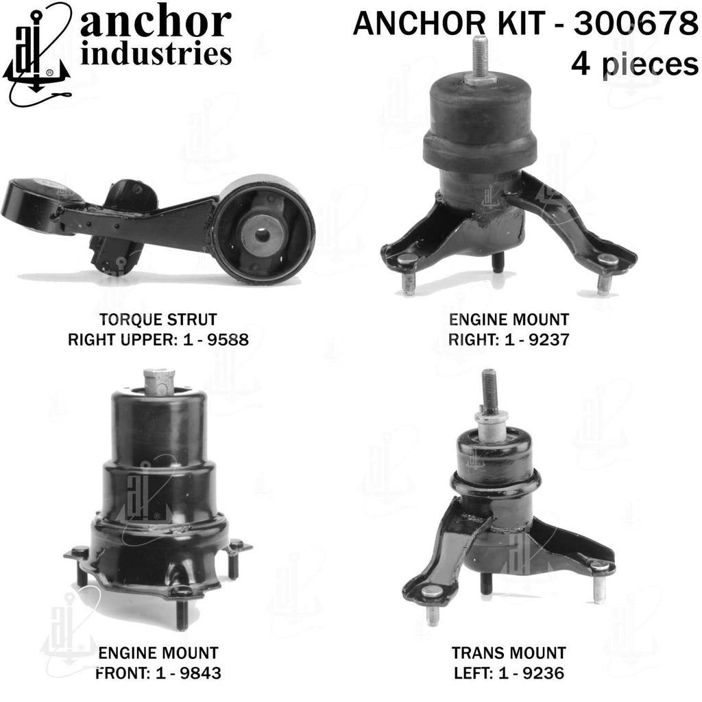 Engine Mount Kit - Anchor Engine Mounts 300678