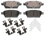 Brake Pad Set, Rear - Advics AD1161