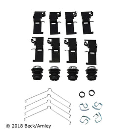 Disc Brake Hardware Kit, Front - Beck Arnley Worldpts 084-1840