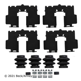 Disc Brake Hardware Kit, Rear - Beck Arnley Worldpts 084-1896