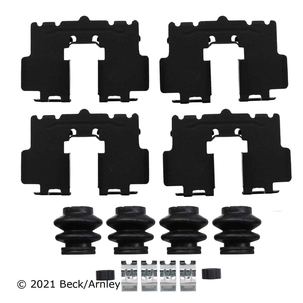 Disc Brake Hardware Kit, Rear - Beck Arnley Worldpts 084-1896
