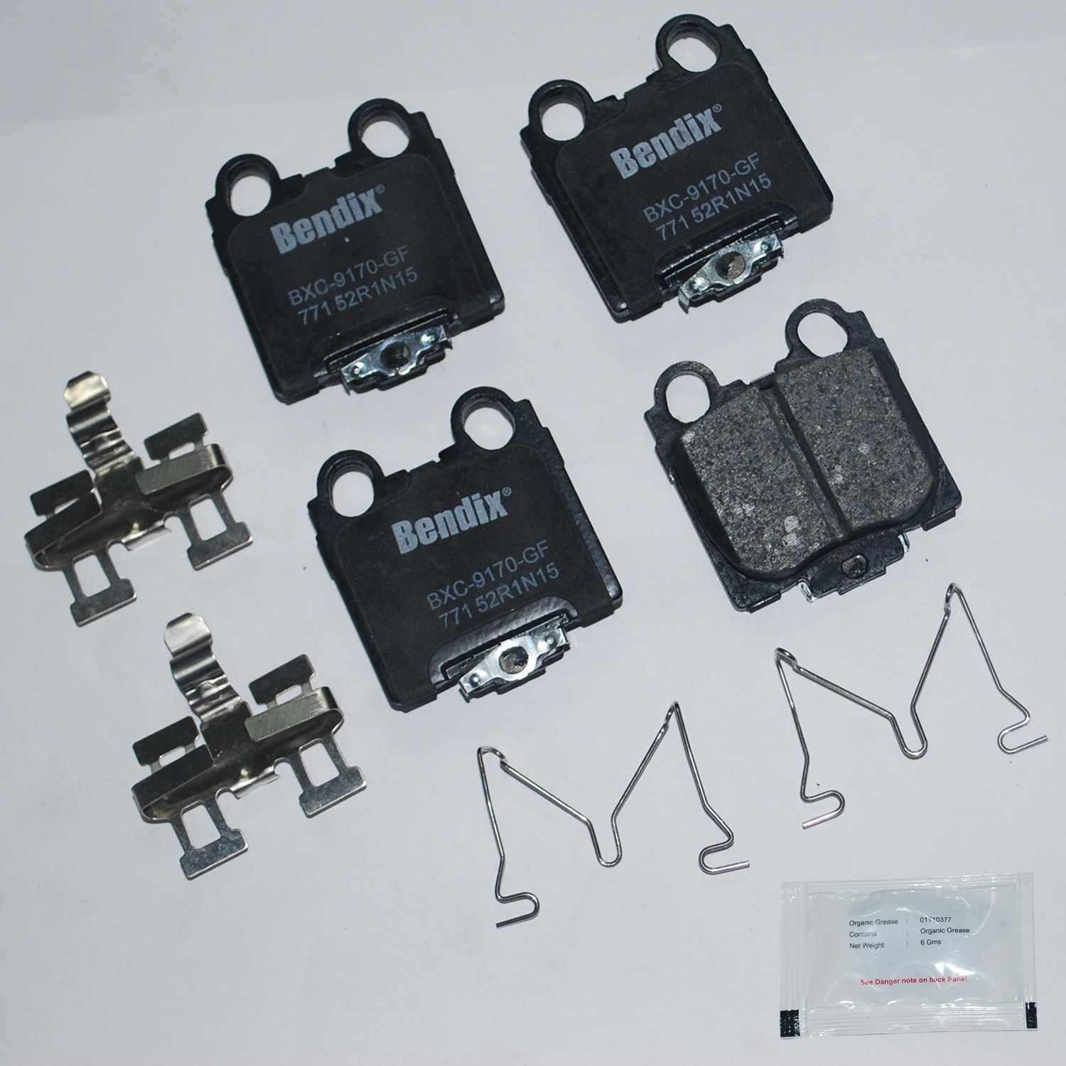 Brake Pad Set, Rear - Bendix Friction CFC771