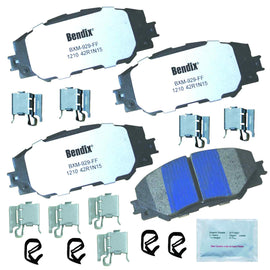 BENDIX Fleet MetLok Brake Pad - Bendix Friction MKD1210FM