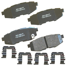STOP BY BENDIX Disc Brake Pad - Bendix Friction SBC1124