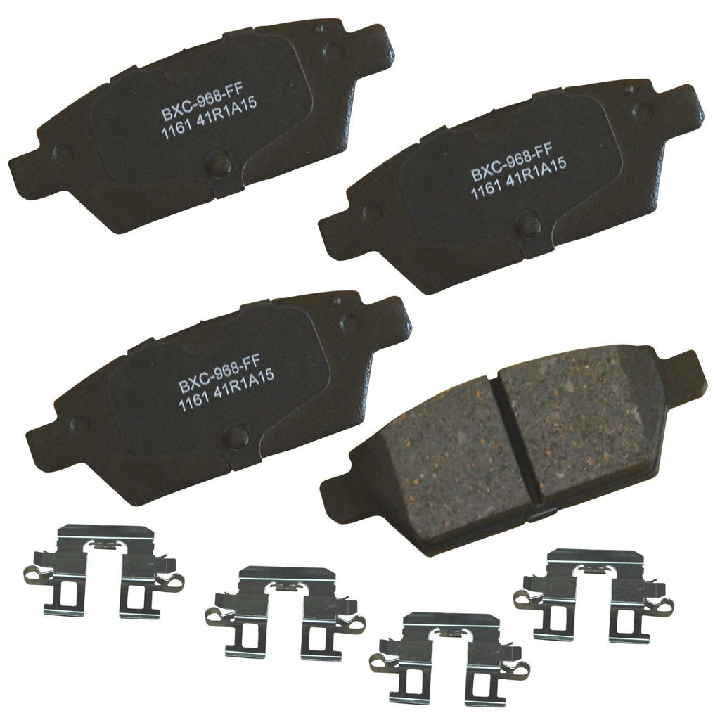 Brake Pad Set, Rear - Bendix Friction SBC1161