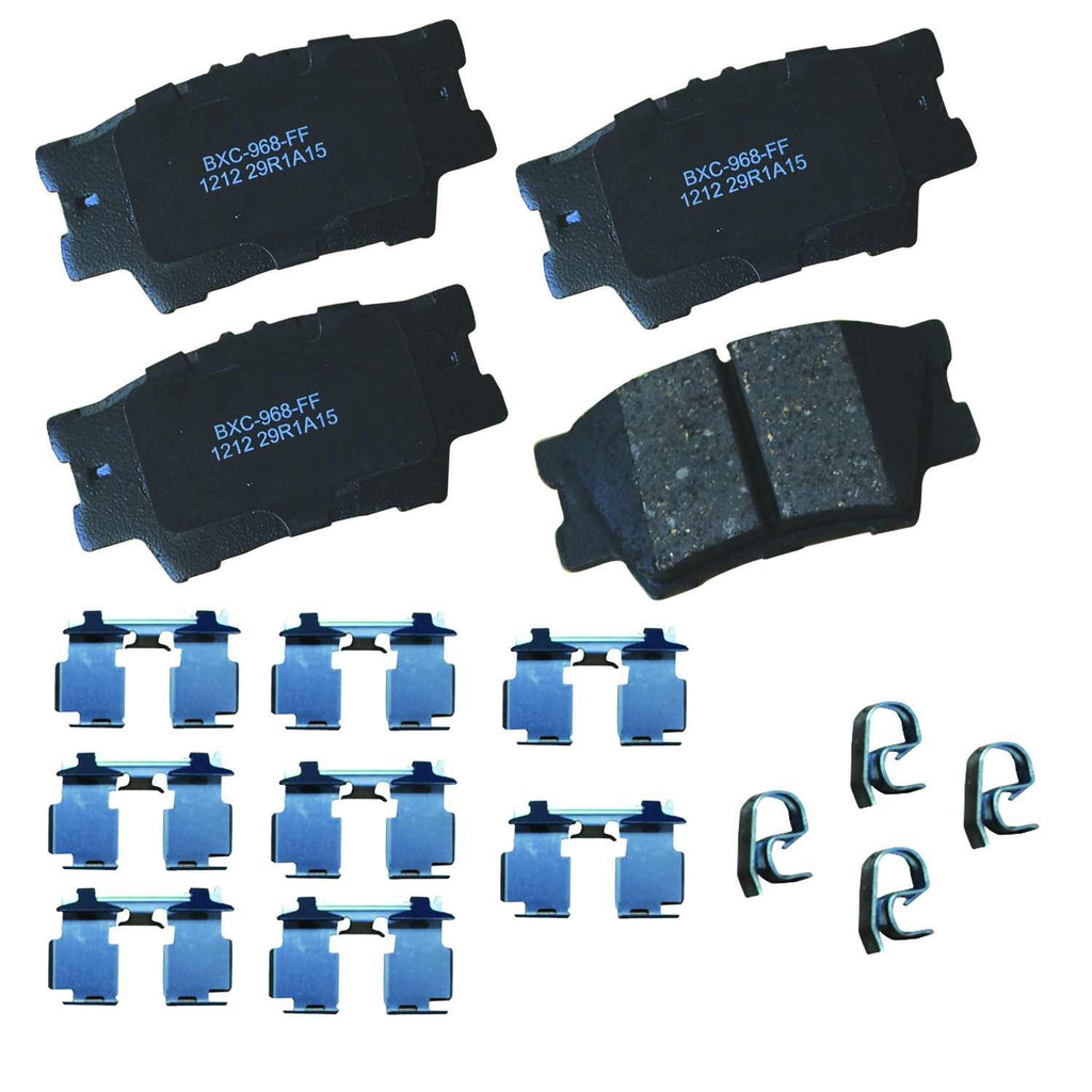 Brake Pad Set, Rear - Bendix Friction SBC1212