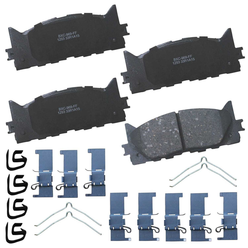 Brake Pad Set, Front - Bendix Friction SBC1293