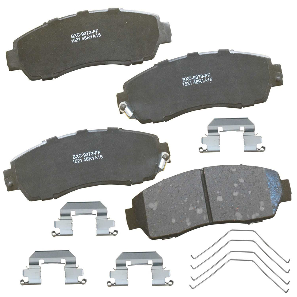 BENDIX PREMIUM Disc Brake Pad - Bendix Friction SBC1521