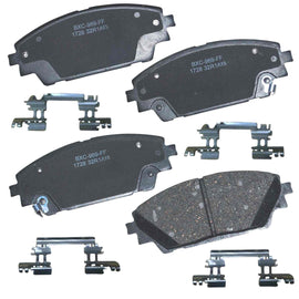 STOP BY BENDIX Disc Brake Pad - Bendix Friction SBC1728