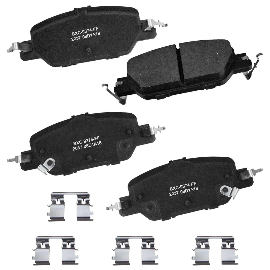 BENDIX PREMIUM Disc Brake Pad - Bendix Friction SBC2037