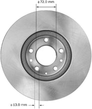 Load image into Gallery viewer, Brake Rotor, Front - Bendix Drum &amp; Rotors PRT5880