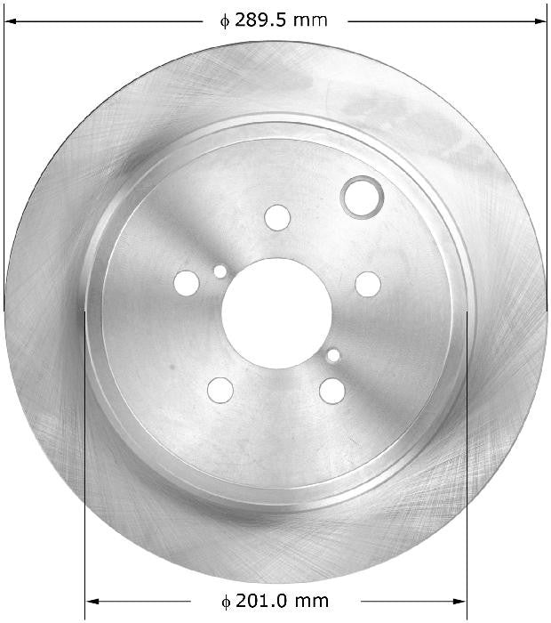 BENDIX Disc Brake Rotor - Bendix Drum & Rotors PRT6116