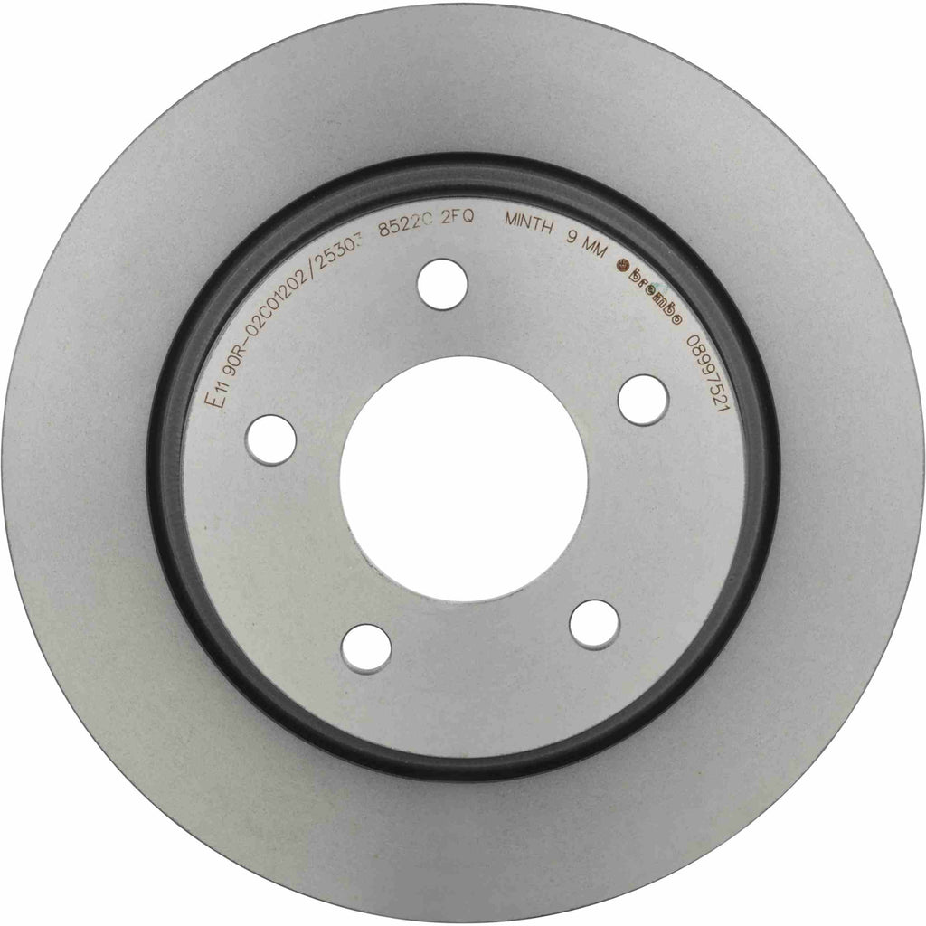 Brembo Premium UV Coated Brake Rotor (280 mm) - Brembo 08.9975.21
