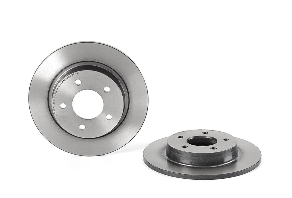 Brembo Premium UV Coated Brake Rotor (280 mm) - Brembo 08.9975.21