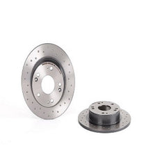 Load image into Gallery viewer, Brembo Premium UV Coated Brake Rotor - Xtra Cross Drilled  (260 mm) - Brembo 08.A147.1X