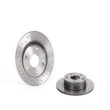 Load image into Gallery viewer, Brembo Premium UV Coated Brake Rotor - Xtra Cross Drilled  (260 mm) - Brembo 08.A147.1X